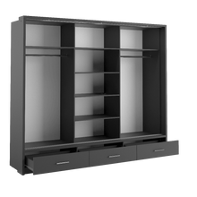 Load image into Gallery viewer, Milan Sliding Door Wardrobe 250cm