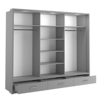 Load image into Gallery viewer, Valencia 3 Sliding Door Wardrobe 250cm