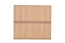 Load image into Gallery viewer, 5 Hinged Door Wardrobe 230cm Width ~ 212cm Height
