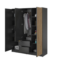 Load image into Gallery viewer, Piran Hinged Door Wardrobe 155cm