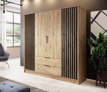 Load image into Gallery viewer, Piran II Hinged Door Wardrobe 206cm