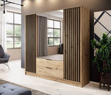 Load image into Gallery viewer, Piran II Hinged Door Wardrobe 206cm