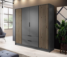 Load image into Gallery viewer, Piran II Hinged Door Wardrobe 206cm