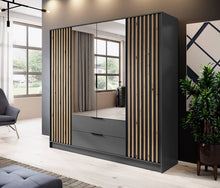 Load image into Gallery viewer, Piran II Hinged Door Wardrobe 206cm