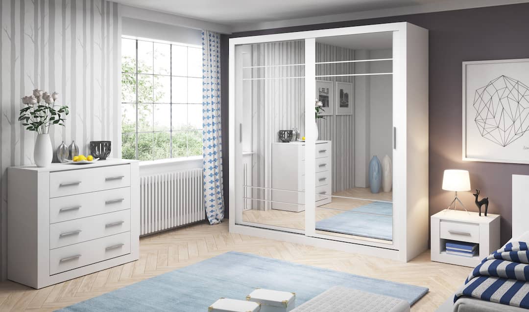 Astana Sliding Door Wardrobe 203cm