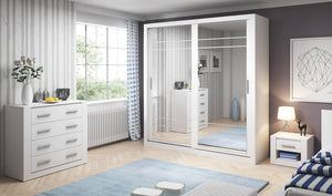Astana Sliding Door Wardrobe 203cm