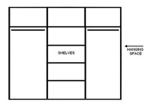 Load image into Gallery viewer, Berlin Sliding Door Wardrobe 250cm
