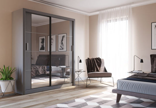 Vienna Sliding Door Wardrobe 181cm