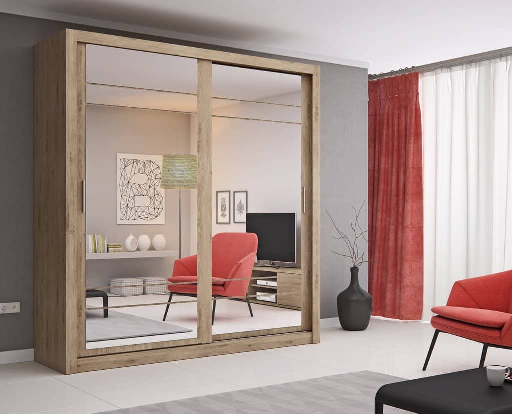 Astana Sliding Door Wardrobe 203cm