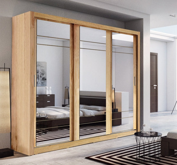Berlin Sliding Door Wardrobe 250cm