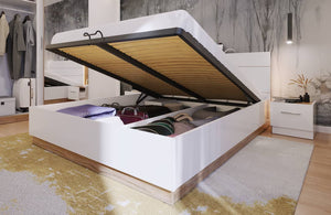 Cranford Bed with Storage and LED