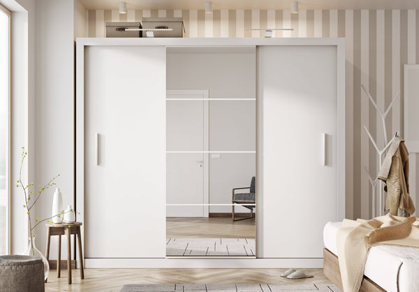 Manila Sliding Door Wardrobe 250cm