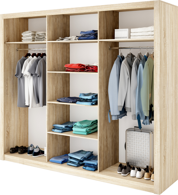Manila Sliding Door Wardrobe 250cm