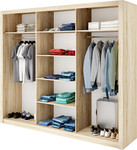 Manila Sliding Door Wardrobe 250cm