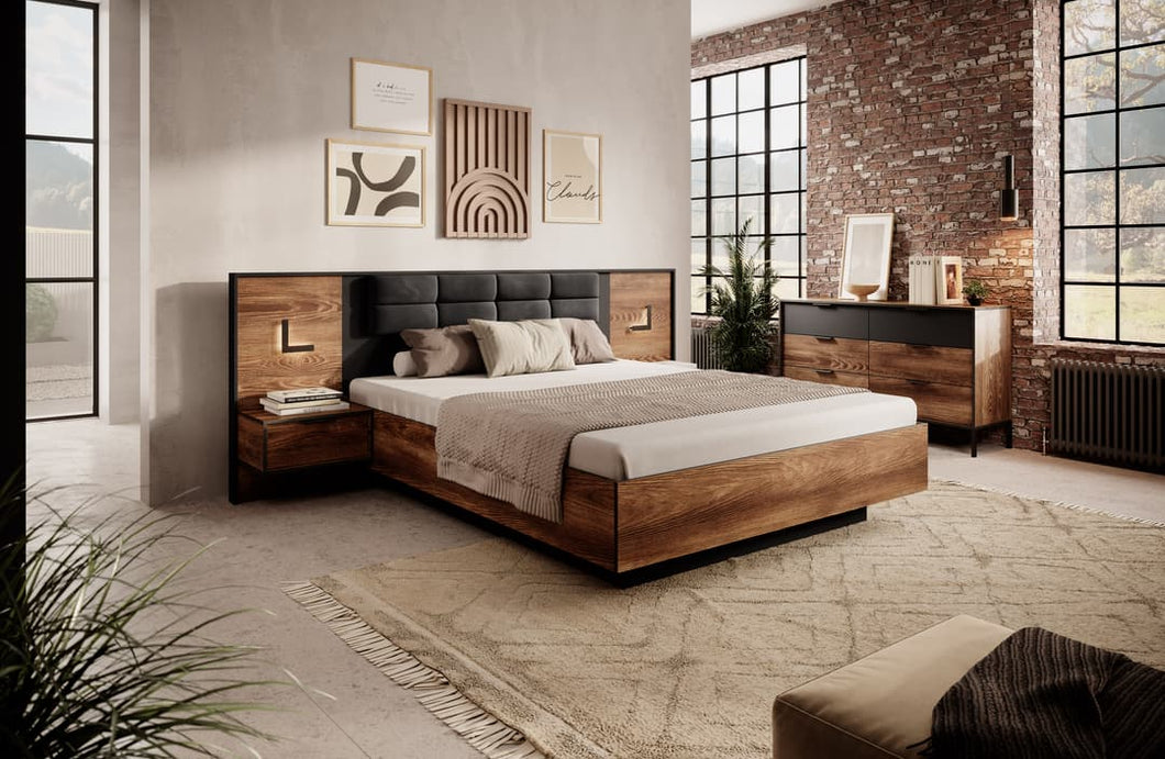 Aspen Ottoman Bed [EU King]