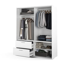 Load image into Gallery viewer, Boston 2 Sliding Door Wardrobe With Drawers 180cm
