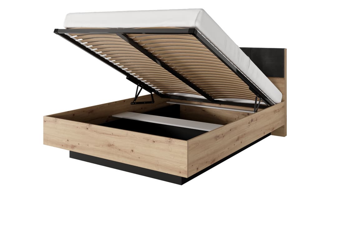Montana Ottoman Bed [EU King]