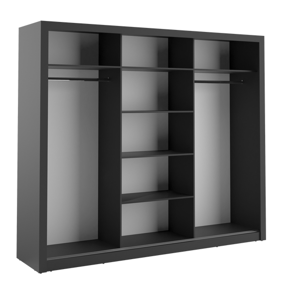 Berlin Sliding Door Wardrobe 250cm